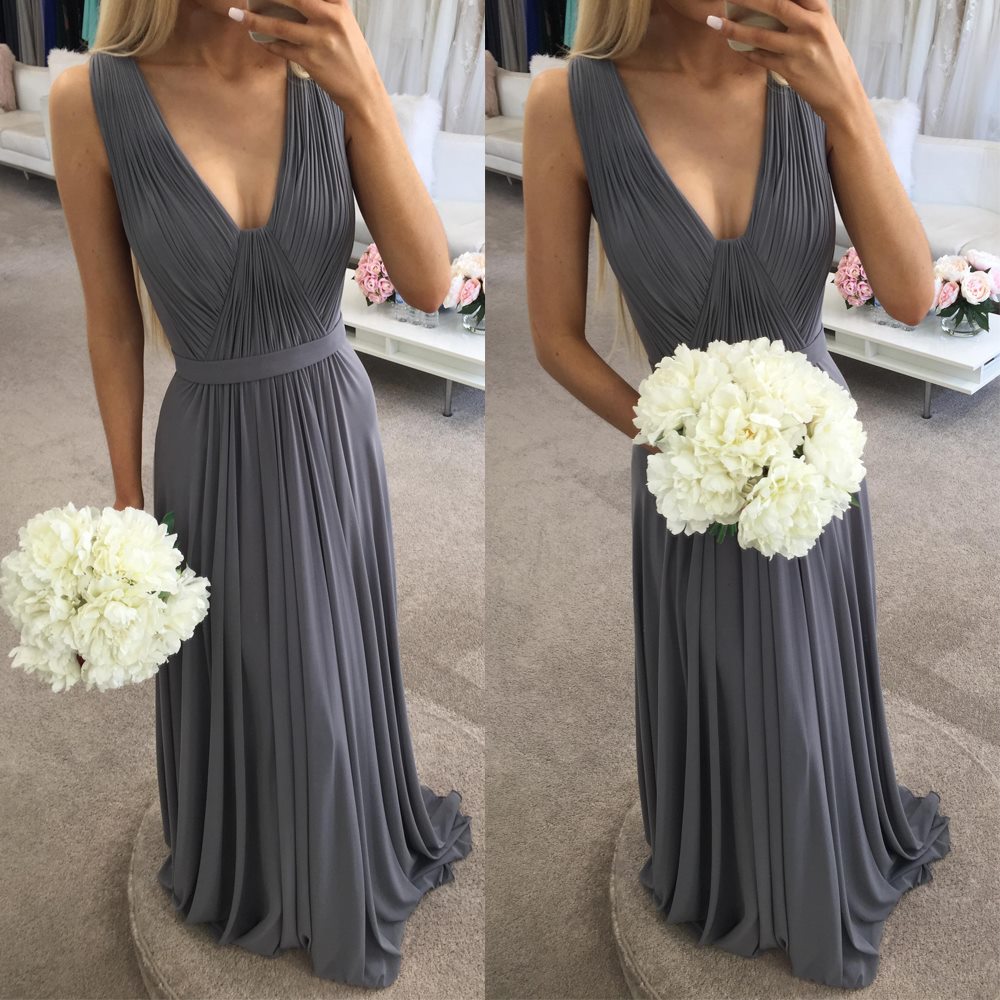 Charcoal Bridesmaids Dressess Modern Bridesmaids Dresses, Afterpay