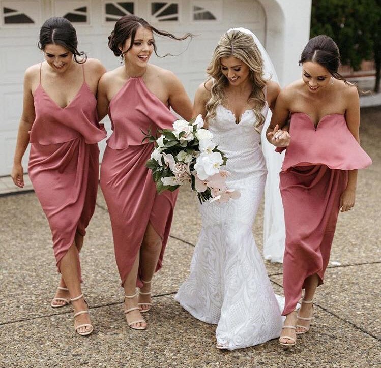  Dusty  Rose  Bridesmaid  Dresses  Online Australia  Sydney 