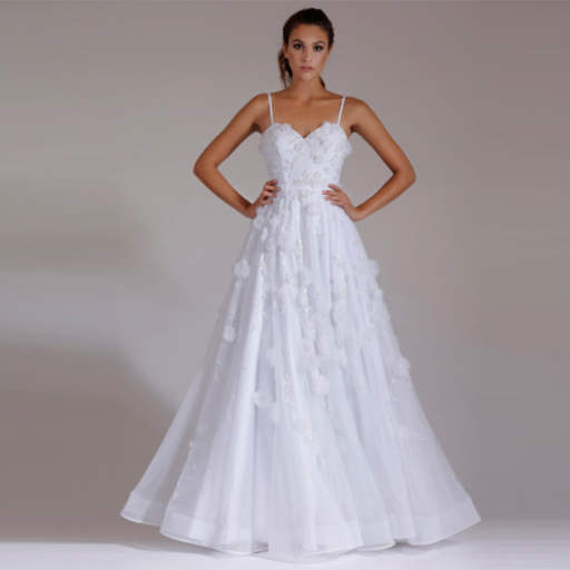 white debutante ball gowns