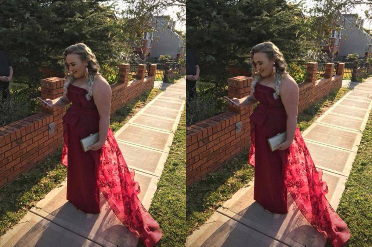 red wedding guest
