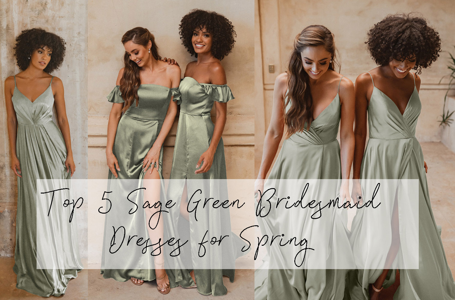 Top 5 Sage Green Bridesmaid Dresses For Spring: Buy Online Australia ...