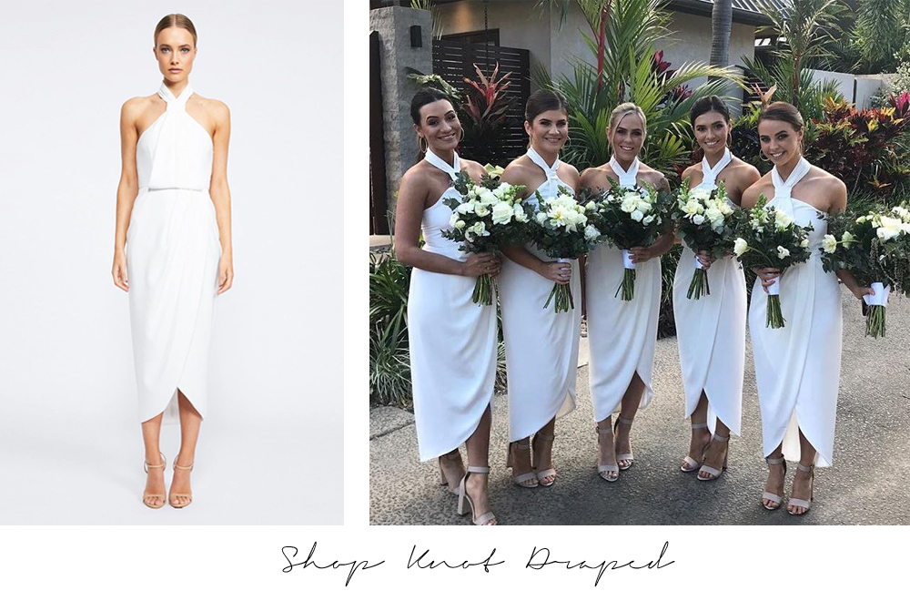 White Bridesmaid Dresses Online Australia Sydney Melbourne Adelaide