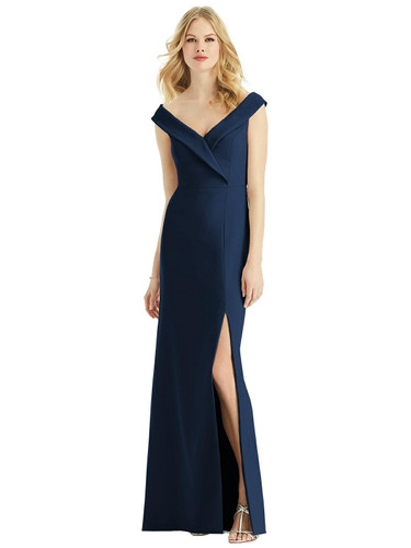 Bella Bridesmaids Crepe Evening Dress BB112 | Buy Online Long Off the ...