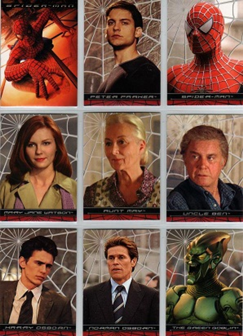 Spider-Man Movie Trading Cards