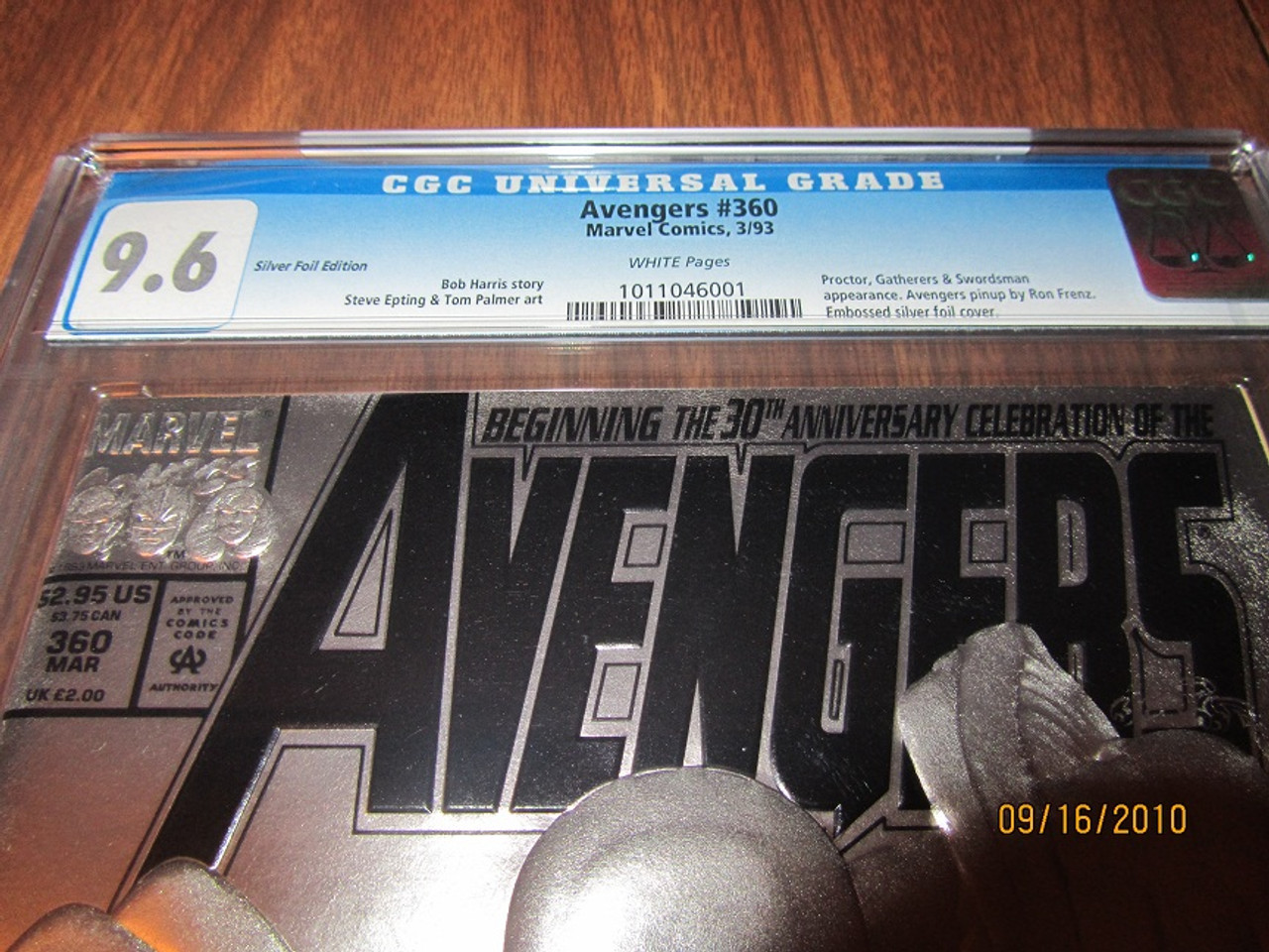 Avengers #360 - CGC Graded 9.6 - Ultra Rare Silver Foil & Bonus Comic