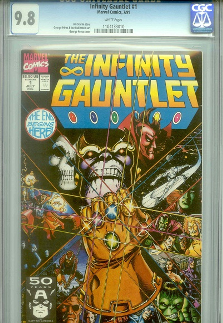 Infinity Gauntlet #1 - CGC Graded