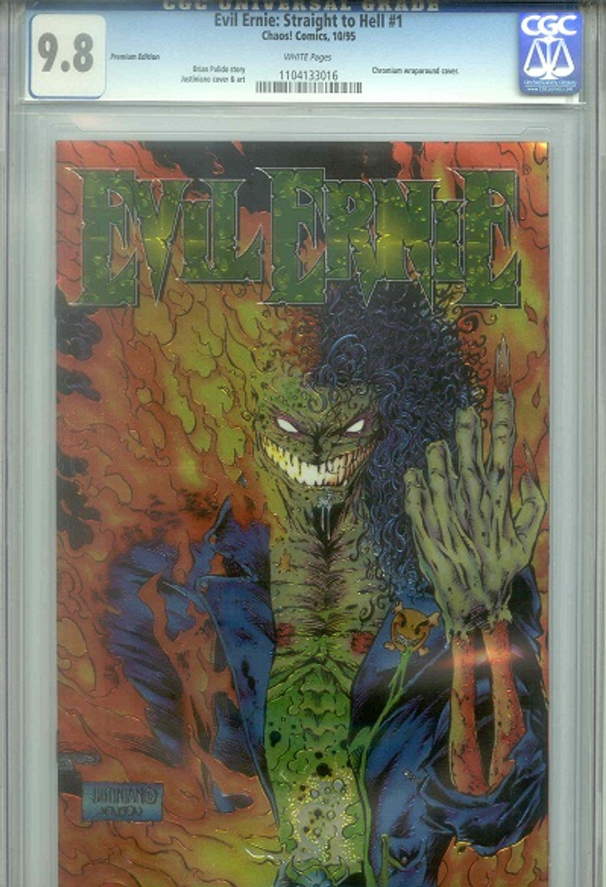 Evil Ernie: Straight to Hell #1 - Premium Edition - CGC Graded 9.8