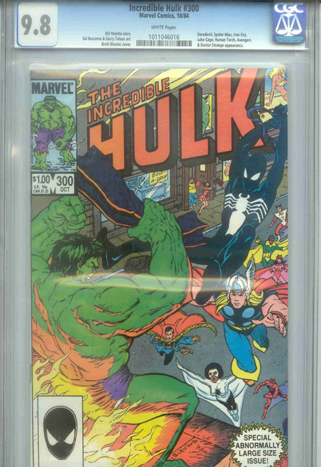 Incredible Hulk #300 - CGC Graded 9.8