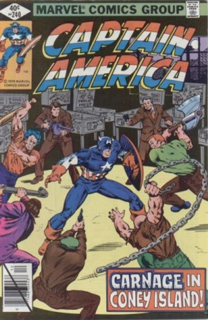 Captain America #240 - VG Grade