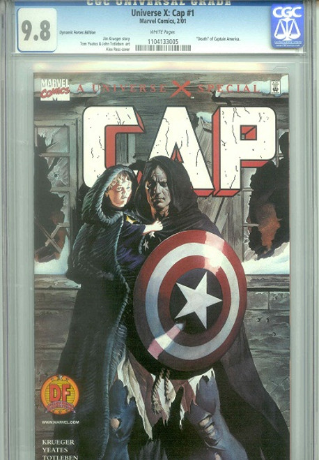 Universe X: Cap #1 - CGC Graded 9.8