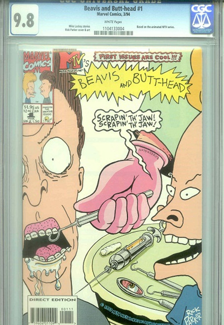 Beavis and Butthead #1 - CGC Graded 9.8