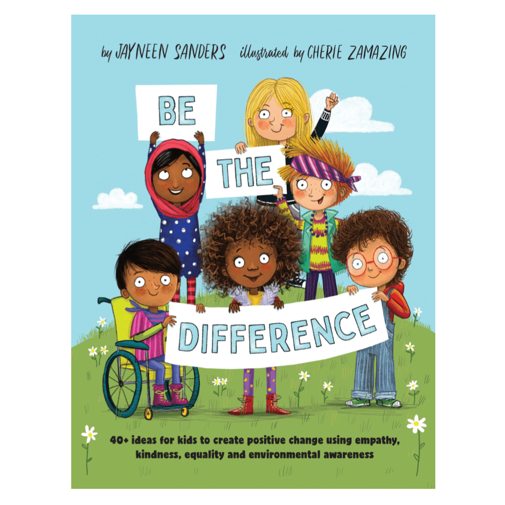 Be the Difference focuses on three key areas: empathy and kindness, racial and gender equality, and caring for the environment.
