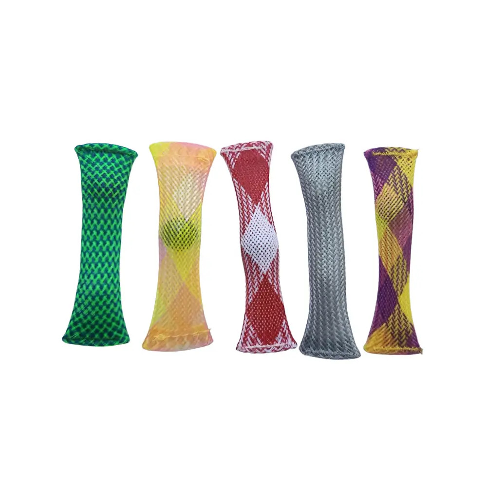 Marble Mesh Fidget is great for those with sensory input needs as the marble can be moved repetitively from end to end.