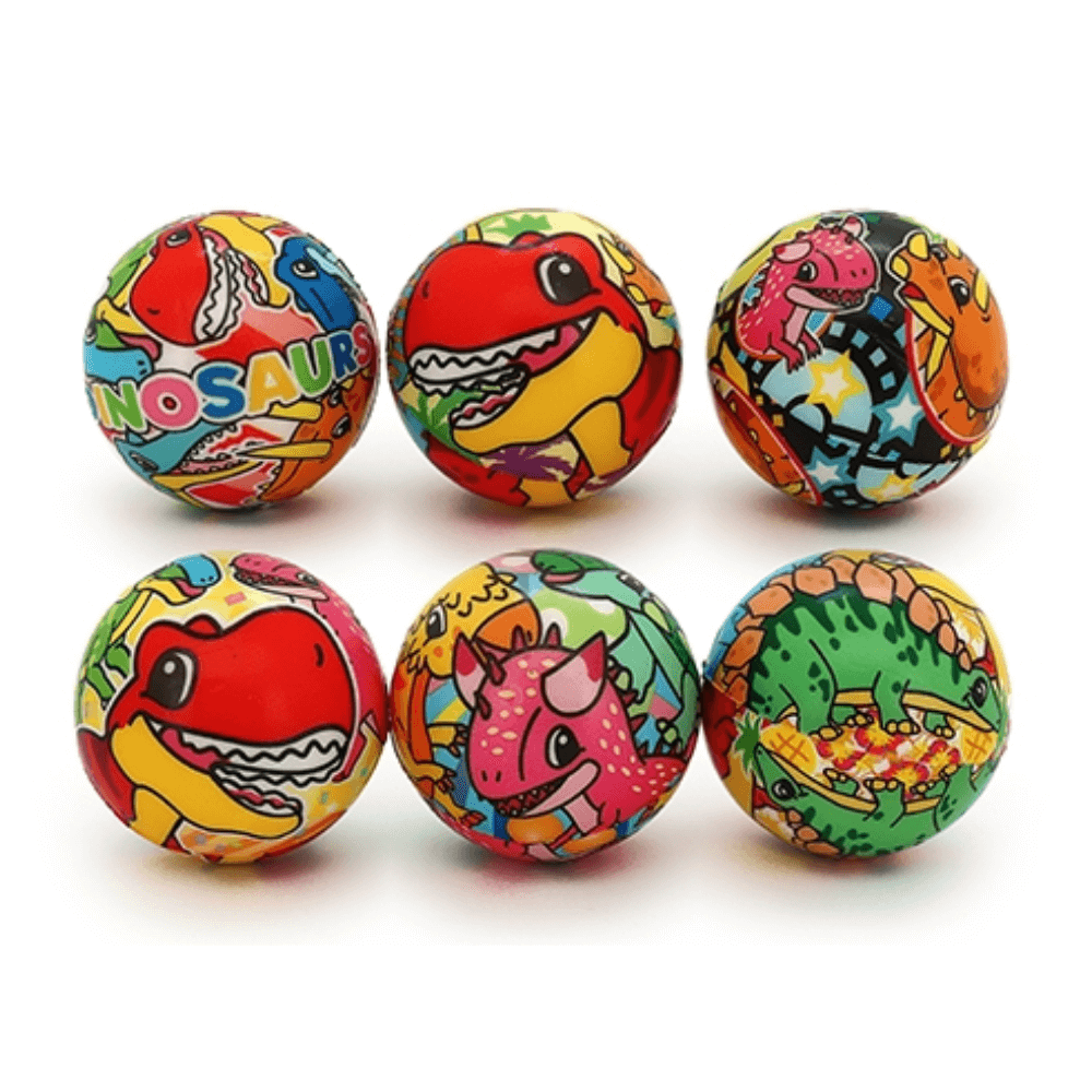 Everybody loves to give a Dino World Stress Ball a good squeeze in times of pressure and these adorable little guys will bring a smile too!