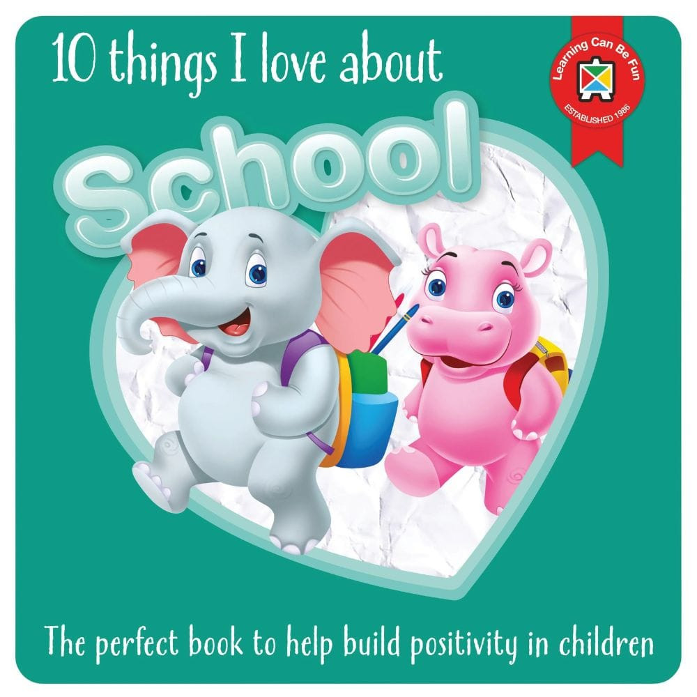 These simple-to-read books including 10 Things I Love About School help parents, educators, guardians and children have meaningful discussions.