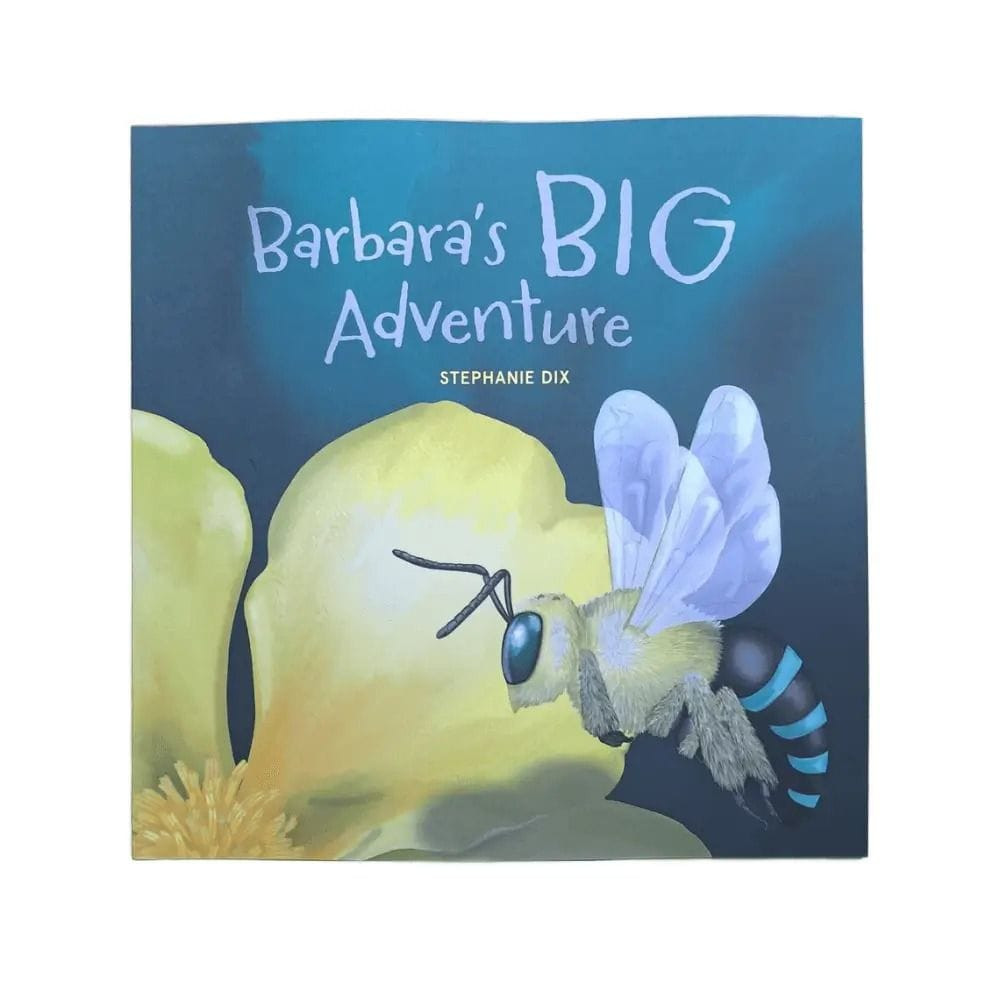 Meet Barbara the Blue banded bee from Australia. Follow Barbara's Big Adventure as she finds her way home with the help of other native bees along the way.
