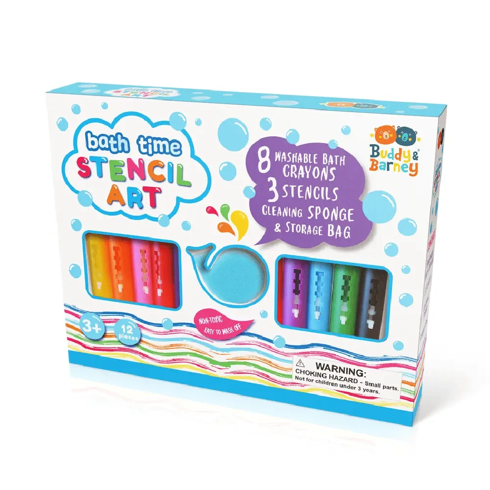 Turn bath time into an artistic adventure with the Bath Art Set! This fun & creative set includes everything your little one needs to express their creativity.