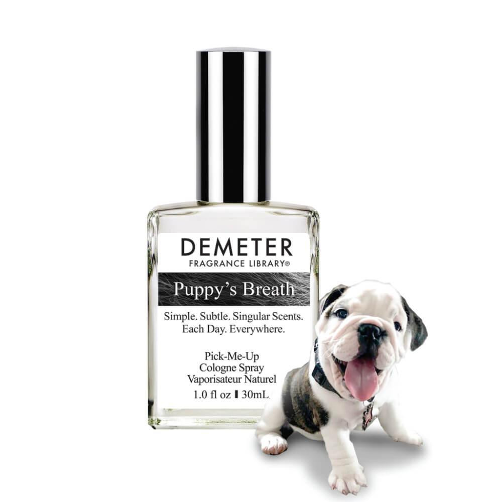 Demeter Puppy's Breath fragrance is designed to evoke the deep emotional connection and pure joy that come from our interactions with a beloved new puppy.