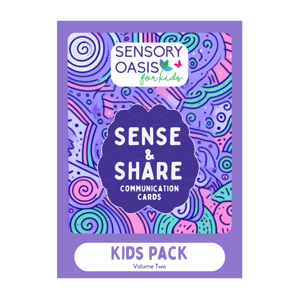 Sense & Share Communication Cards - Kids Pack cards are perfect for dinner table discussions, car rides, holiday chats, or any moment you want to connect with your loved ones.