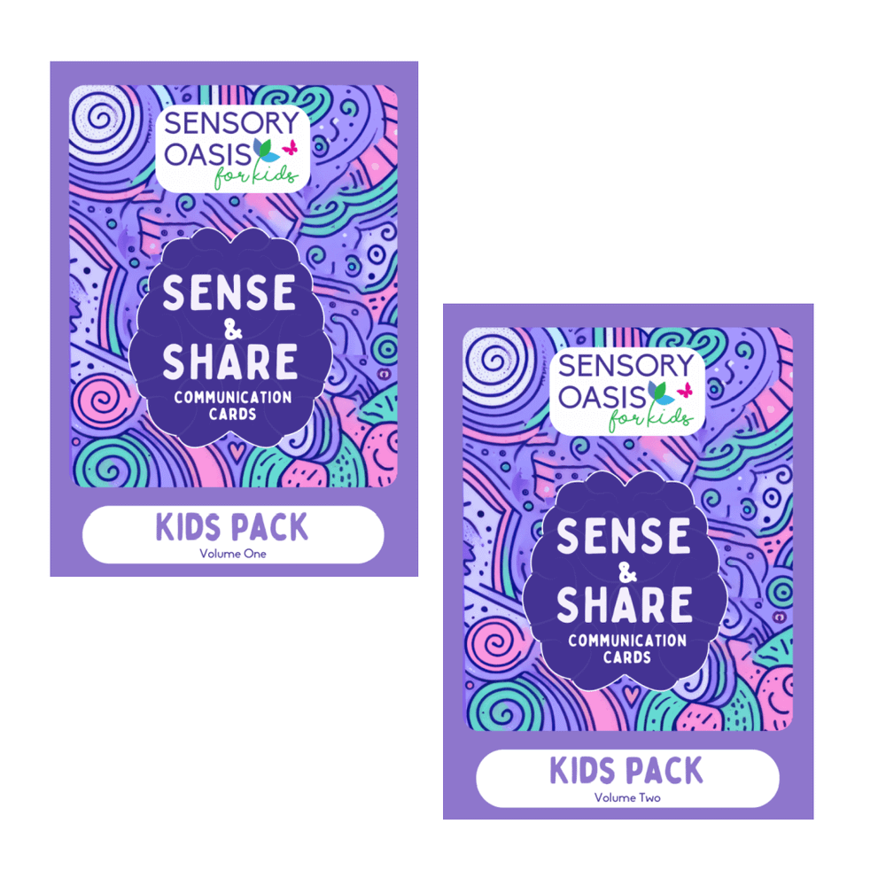 Sense & Share Communication Cards - Kids Pack cards are perfect for dinner table discussions, car rides, holiday chats, or any moment you want to connect with your loved ones.
