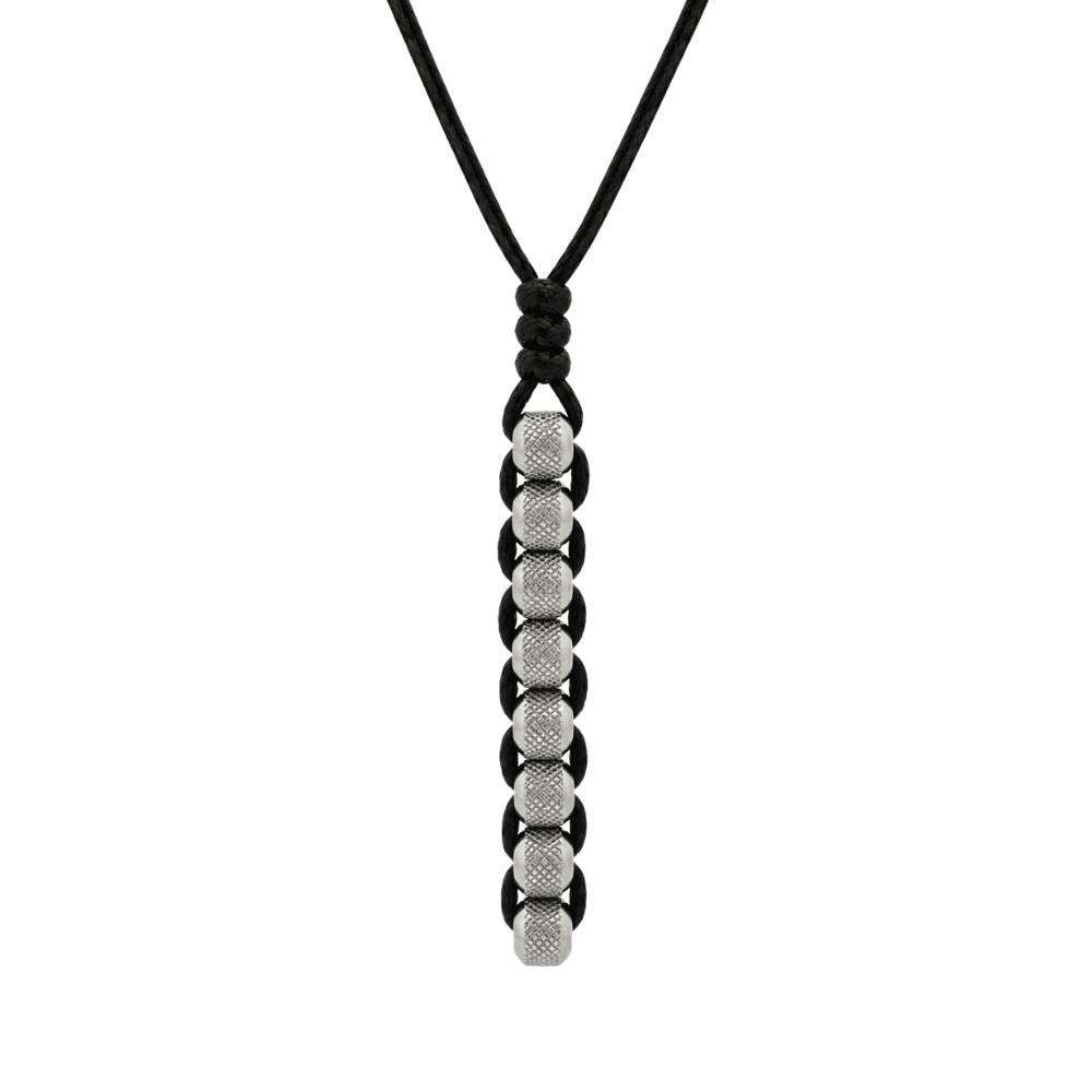 Perfect for on-the-go stress relief, focus enhancement, or a calming moment, the Cosmic Metal Fidgets - Kuiper Necklace combines functionality and style.