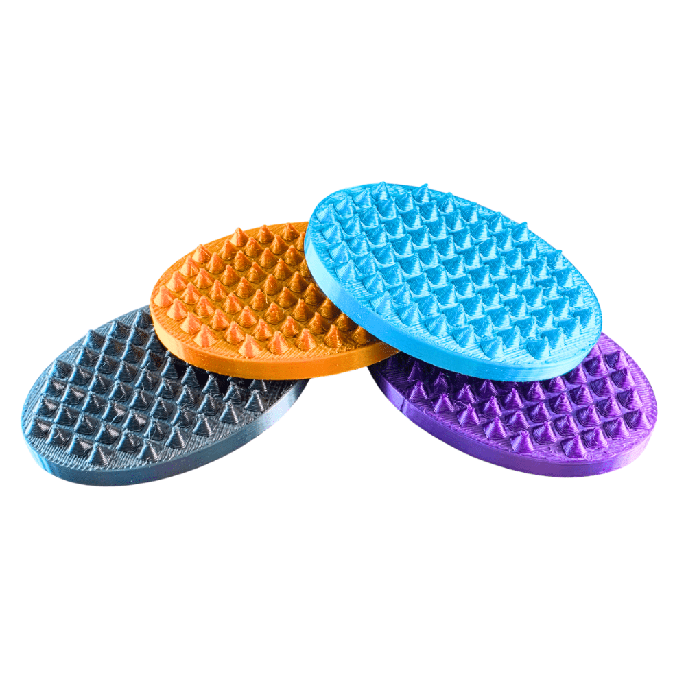 Introducing our Spiked Oval Mini Fidget – your pocket-sized sensory tool designed for intense tactile feedback whenever you need it.