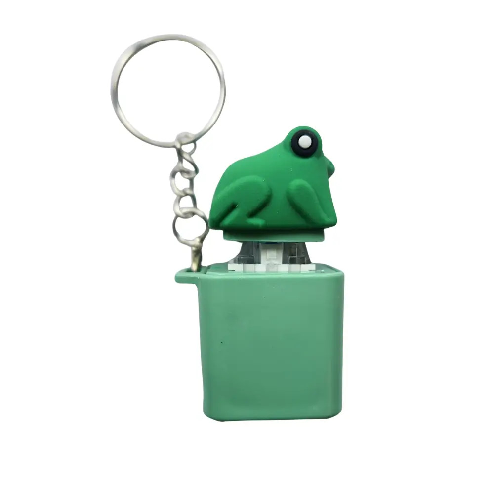 The Croaking Frog Fidget Keychain delivers quick, playful sensory feedback you can take anywhere - bags, zips, keys or a lanyard