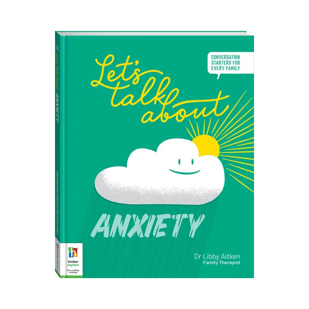 This beautifully illustrated book, Let's Talk About Anxiety, helps kids put words to big feelings and learn simple strategies to feel safer and calmer.