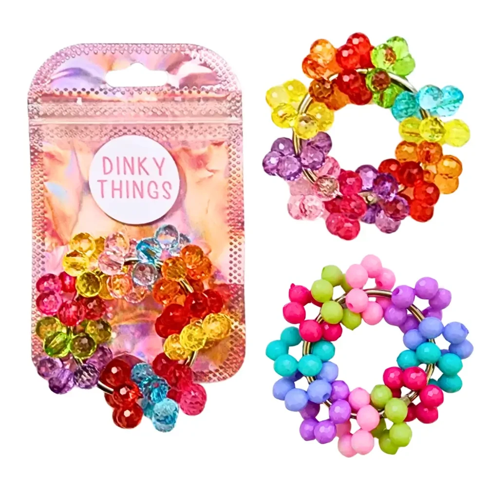 Meet the Dinky Things XL Fidgets - Bauble, a bigger, chunkier version of the original Bauble with colourful beads, tactile texture and satisfying fidget movement.