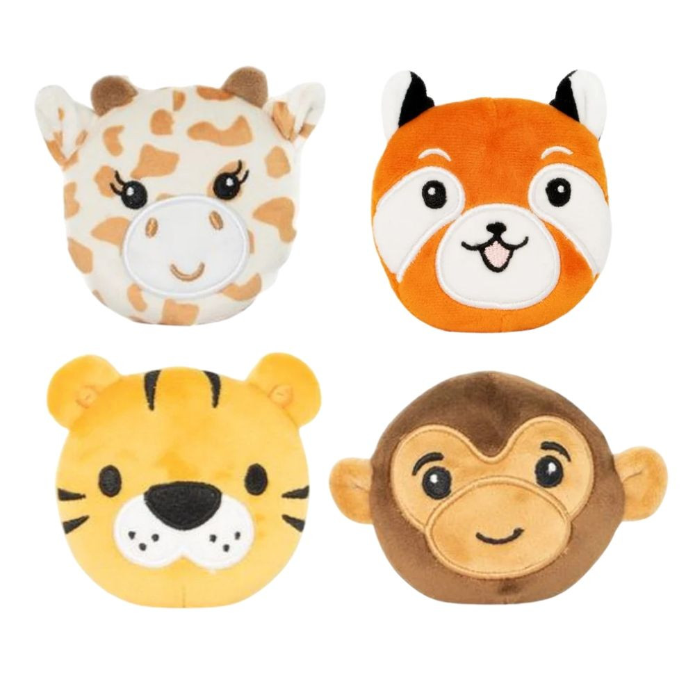 Safari Sand Plushies are adorable soft animal friends with satisfyingly squishy sand-filled centres. Squeeze, squish and mould your new safari buddy for loads of tactile sensory fun.