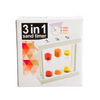 3-in-1 Sand Timer with multiple times – 1, 3 and 5 minutes. Great for activities that require a certain about of time to complete. Sensory Toys Melbourne.