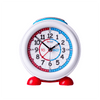 Help your child master telling-the-time using the unique EasyRead Time Teacher Alarm Clock - Red & Blue Face. The simplest & most effective time teaching system