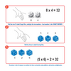 This mentally challenging & entertaining ThinkFun Math Dice Game helps players sharpen math skills by solving problems in a fun new way. Sensory Store Melbourne
