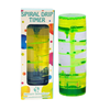Watch the colourful droplets spiral down the Sensory Sensations - Spiral Liquid Timer and then flip it over to start the fun again!