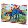 Explore the Dinosaur World with the LaQ Dinosaur World Stegosaurus set which includes six different dinosaur models to build.