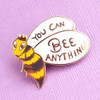 A lesson from the bees: Work hard & persevere. Bee the change you want to see in the world. If you put your mind to it, you can bee anything!