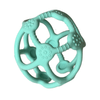 Designed for all ages and stages, Jellystone Sensory Ball - Green functions as both a teether as well as a sensory toy for older children.