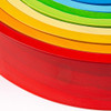Bigjigs Toys - Wooden Stacking Rainbow is a versatile, sturdy wooden toy with no guidelines or rules. Develops creativity and dexterity.
