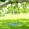 b4 - Tree Hanger 6 FT with its heavy duty polyester webbing makes it easy to hang any swing from a tree, swing set or beam.