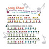This set of 8 Rainbow Musical Hand Bells play different notes. Very easy to play whilst giving kids a fun introduction to the musical scale.