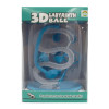 3D Labyrinth Ball Maze Blue involves twisting, turning & tilting in various directions to guide a small metal ball through the 3D platforms.