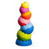 Little hands can’t get enough of the stacking, toppling, spinning, balancing, wobbling, tilting, and wiggling Fat Brain - Tobbles Neo!