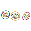 The toy that twists, spins and rotates! Gyrobi Fidget brings together the science of gyroscopes & the pleasure of absent-minded fidgeting.
