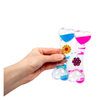 Sense & Grow - Dual Liquid Timer is an entertaining toy for all ages, everyone will find themselves entranced in watching it!