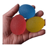Designed to fit comfortably in the hand these sensory Elizabeth Richards - Hand Therapy Eggs come in three different strength levels.