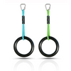 Slackers - Ninja Rings Set of 2 are easy to grab and a perfect starter obstacle for the kids’ Ninjaline and obstacle course!