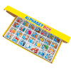 Develop alphabet awareness, memory recall, alliteration and learn letter shapes and sounds with the Alphabet Box by Junior Learning.