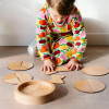 Learning Fractions - A Math Puzzle is a great way to introduce mathematical concepts to children through play. Use problem-solving skills to complete the puzzle