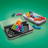 IQ Six Pro is a double-sided game board with a grid for 2D and for 3D pyramid challenges. The same fun as IQ Puzzler Pro... but on a hexagonal grid!