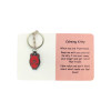 Little Joys Keyring - Calming Kitty has been created by teenage artist Amelie who is hoping to make a positive difference to those with mental health challenges
